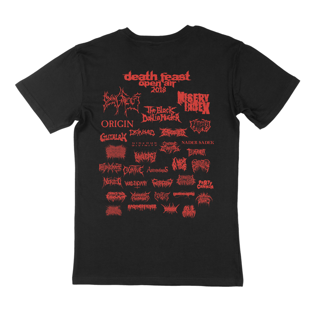 Face Punch 2018 - T-Shirt Deathfeast Open Air