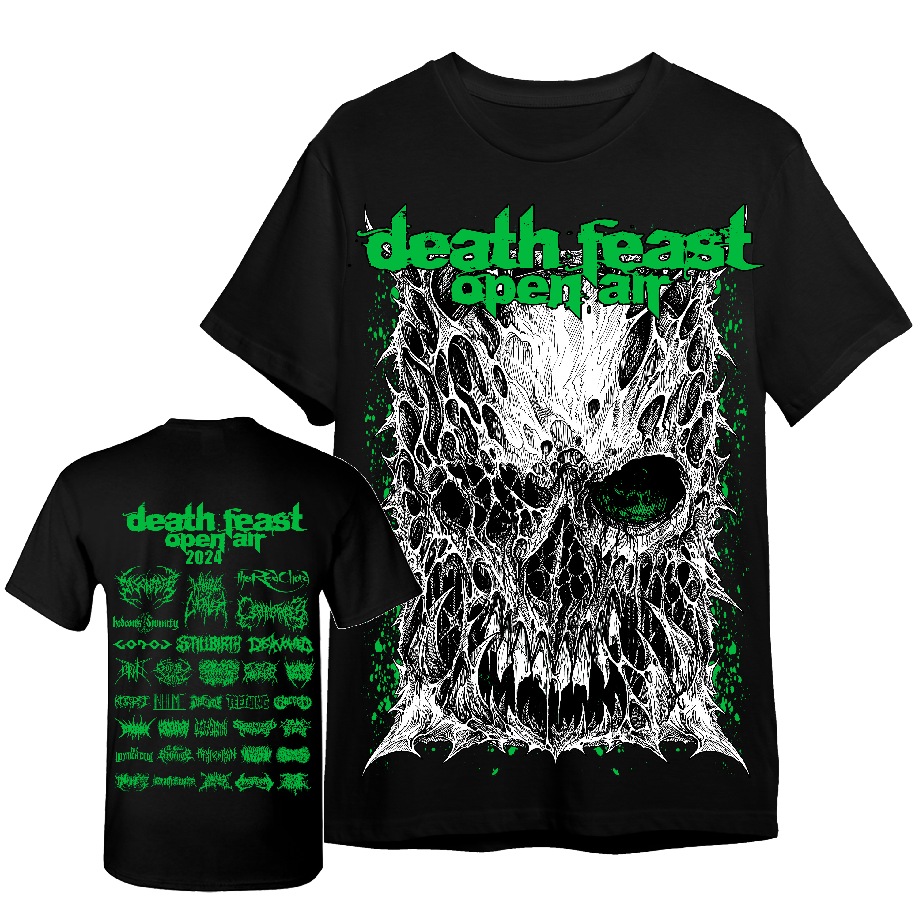 Nekronomicon 2024 - T-Shirt Deathfeast Open Air