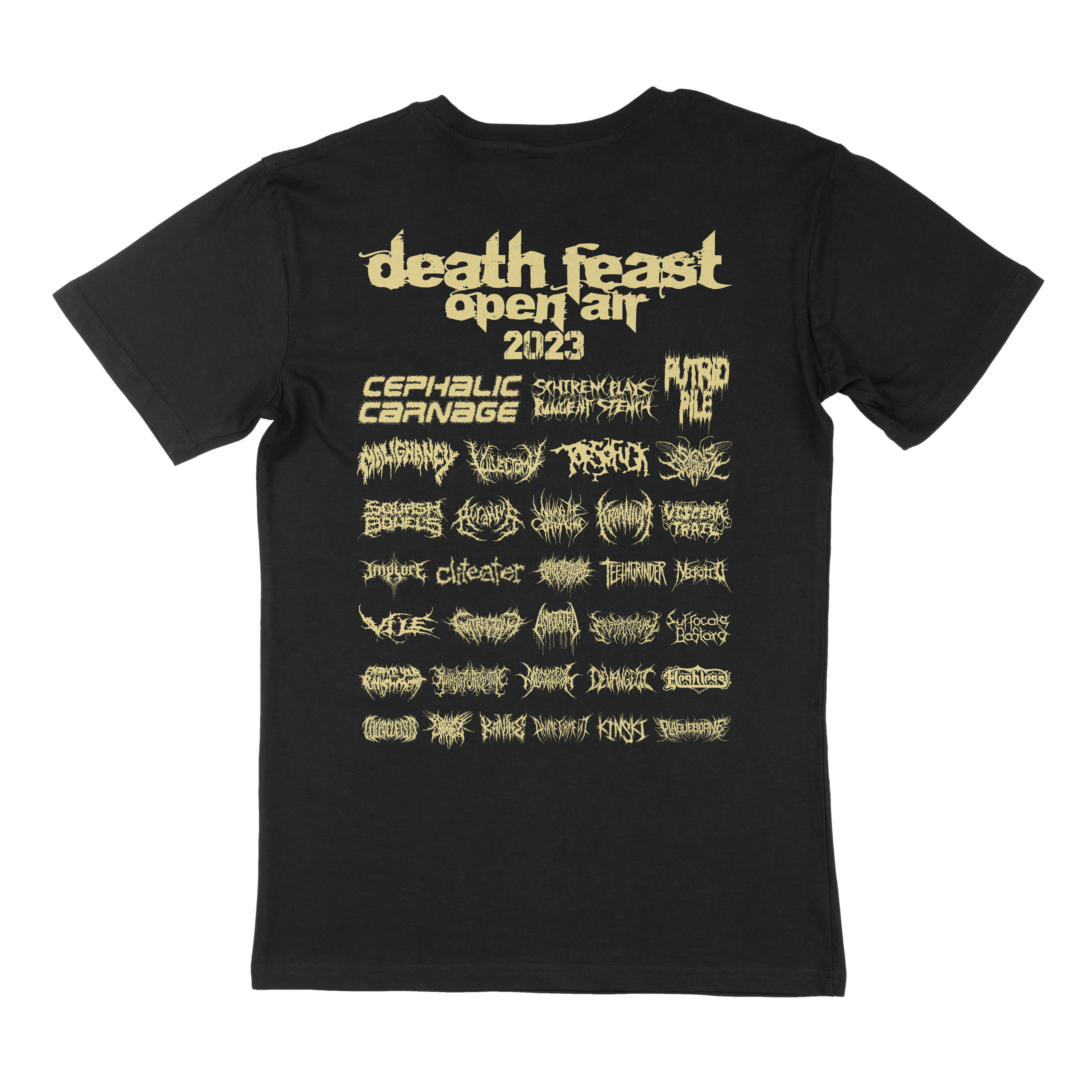 Satanix 2023 - T-Shirt Deathfeast Open Air