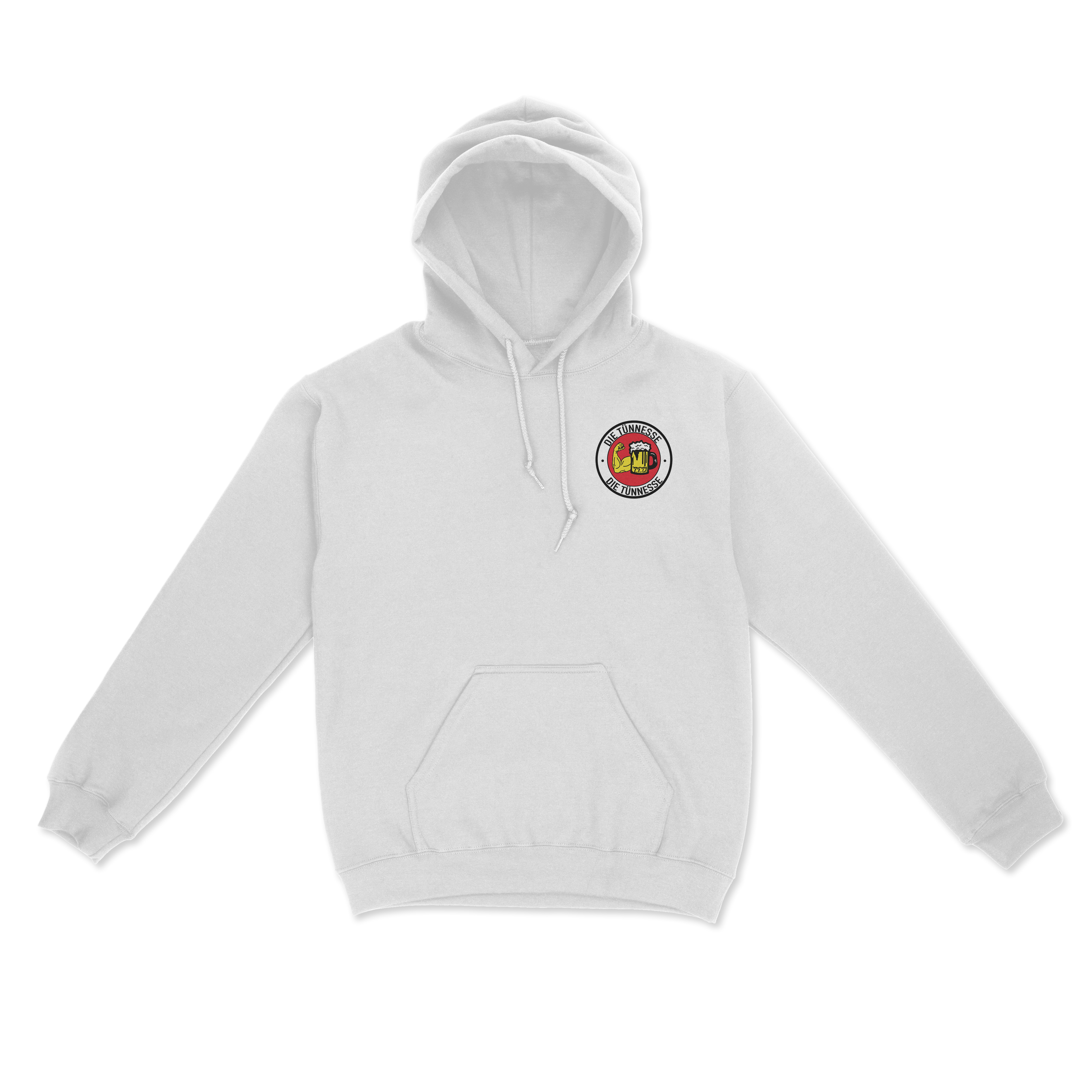 Logo - Hoodie weiß Die Tünnesse