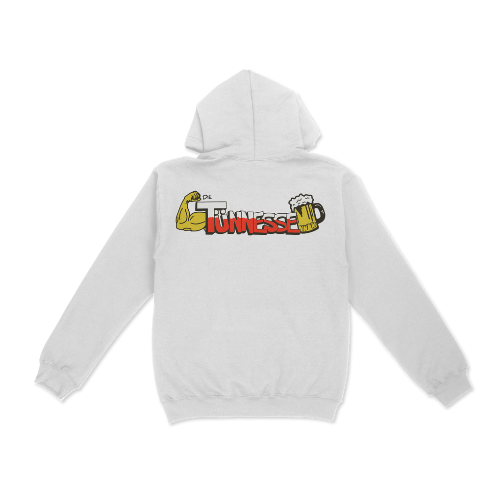Logo - Hoodie weiß Die Tünnesse