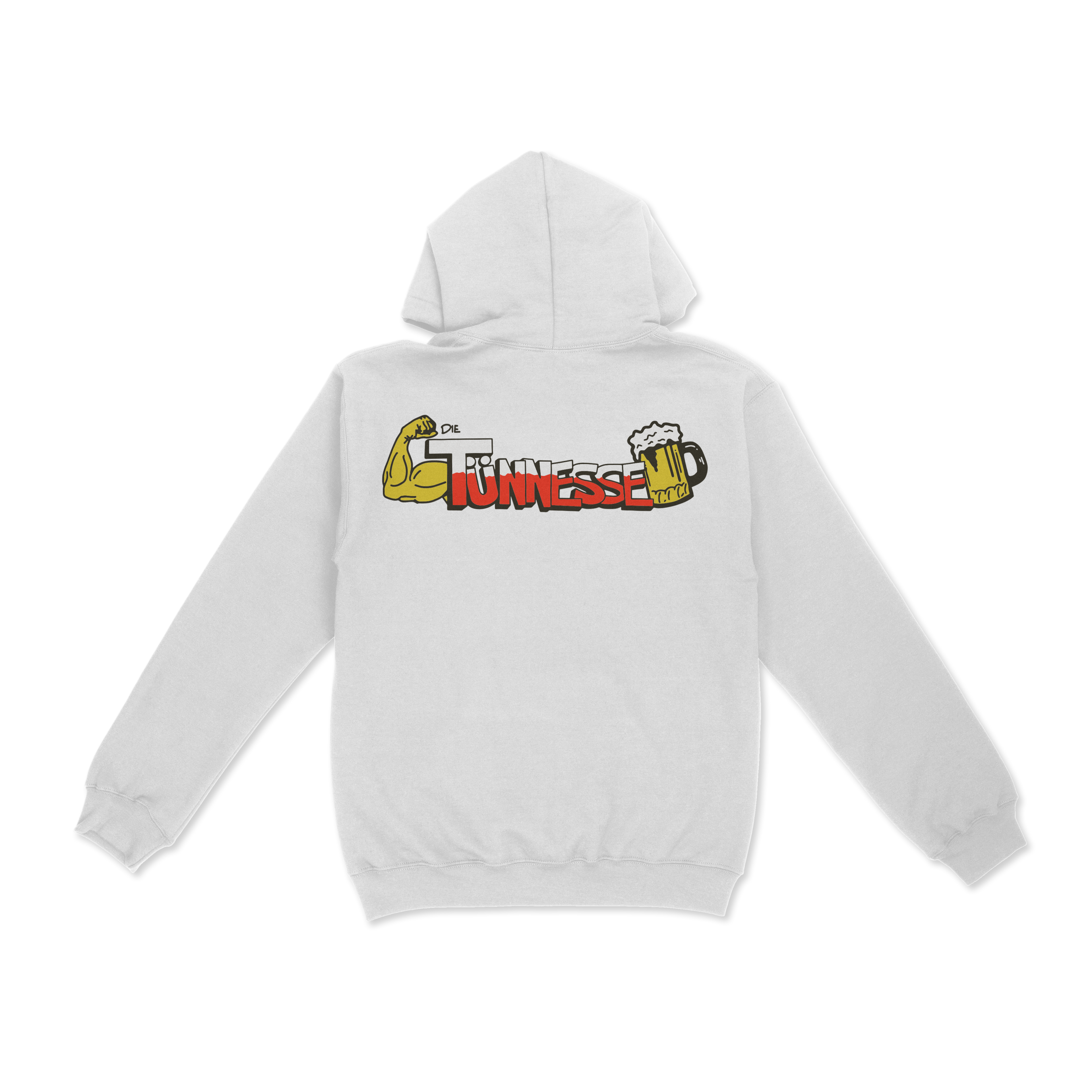Logo - Hoodie weiß Die Tünnesse