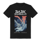 Endtime Signals Album Cover - T-Shirt Dark Tranquillity