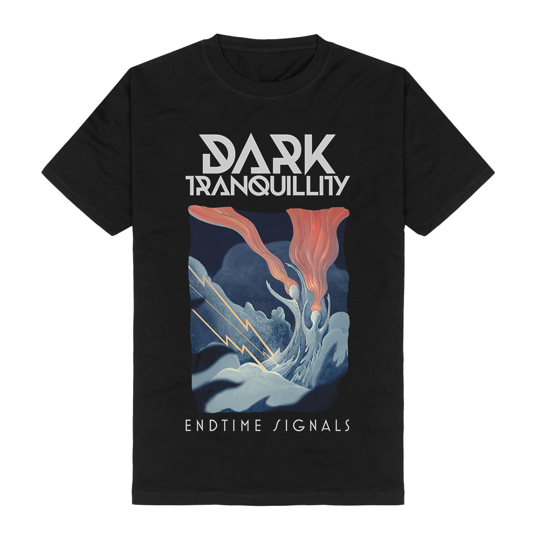 Endtime Signals Album Cover - T-Shirt Dark Tranquillity