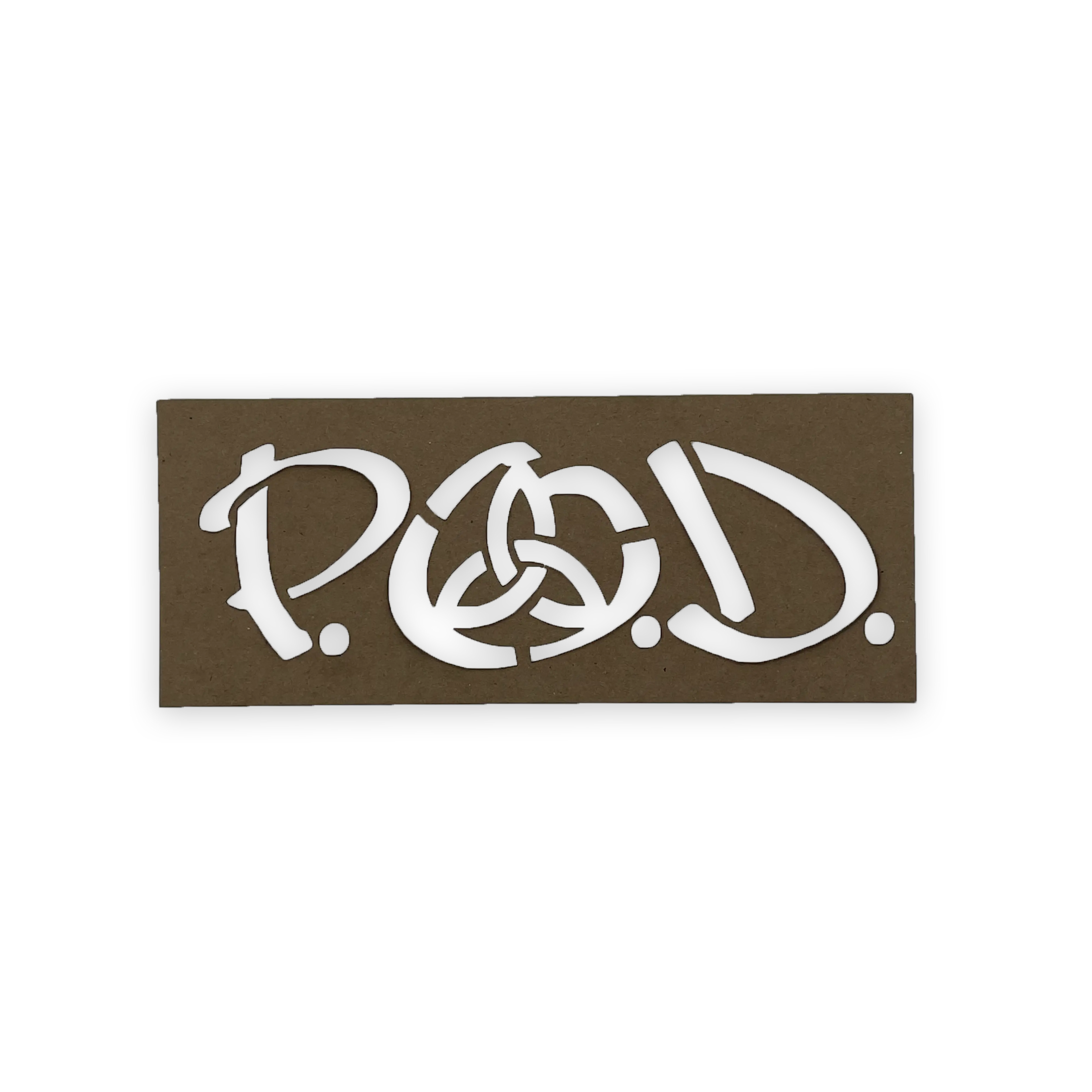 Logo - Stencil P.O.D.