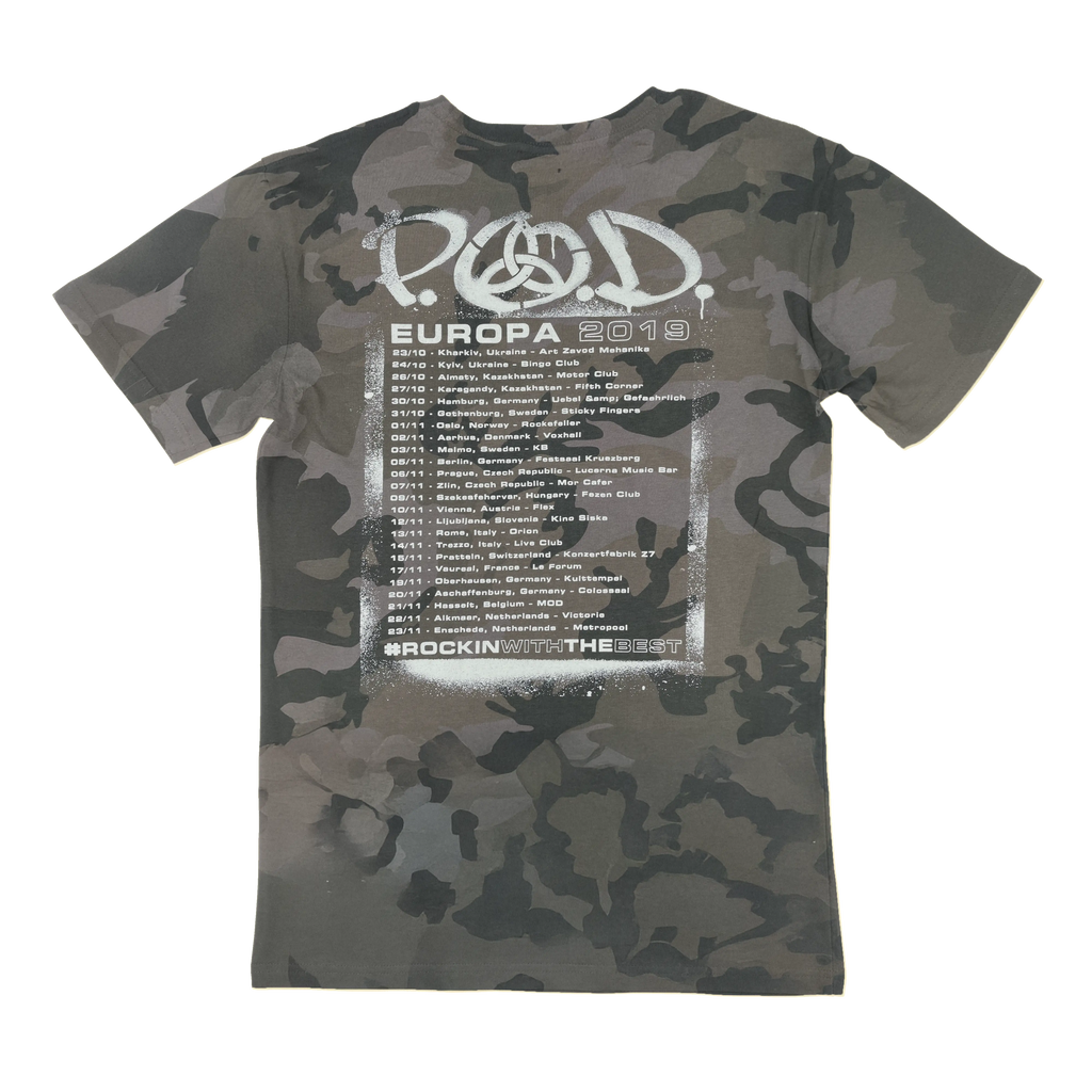 Rockin with the best EU-Tour 2019 - T-Shirt P.O.D.