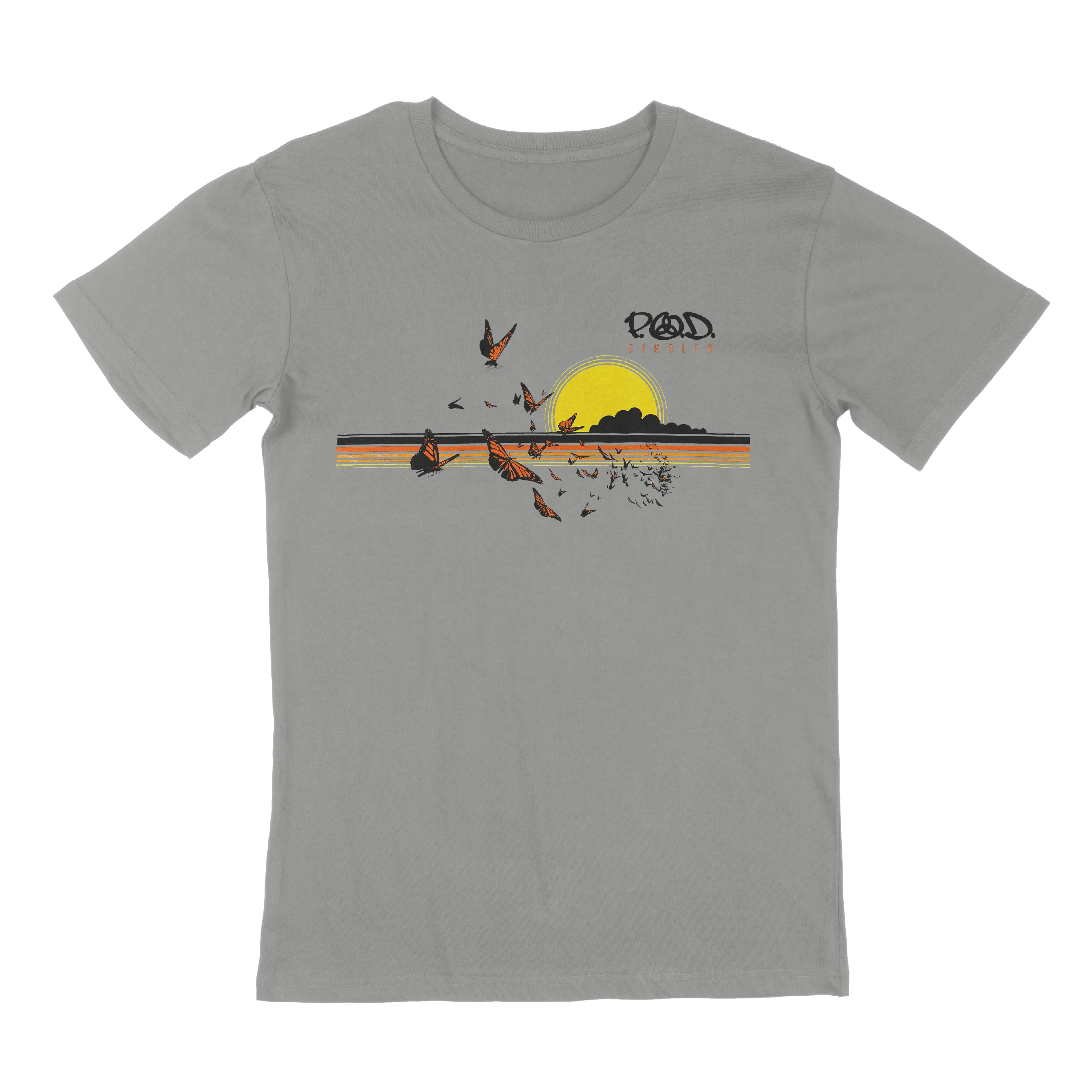 Circles Butterfly - T-Shirt P.O.D.
