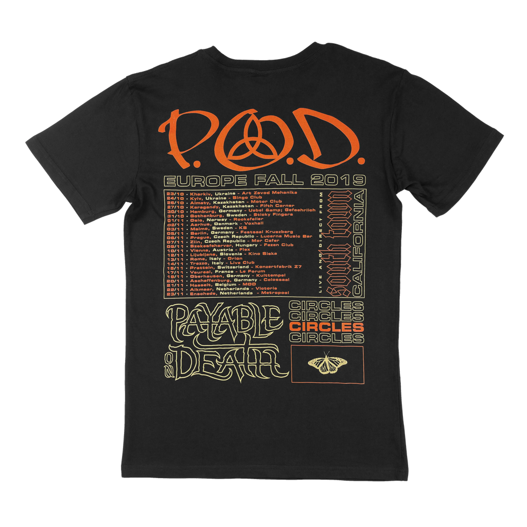 Full Circle EU-Tour Fall 2019 - T-Shirt P.O.D.