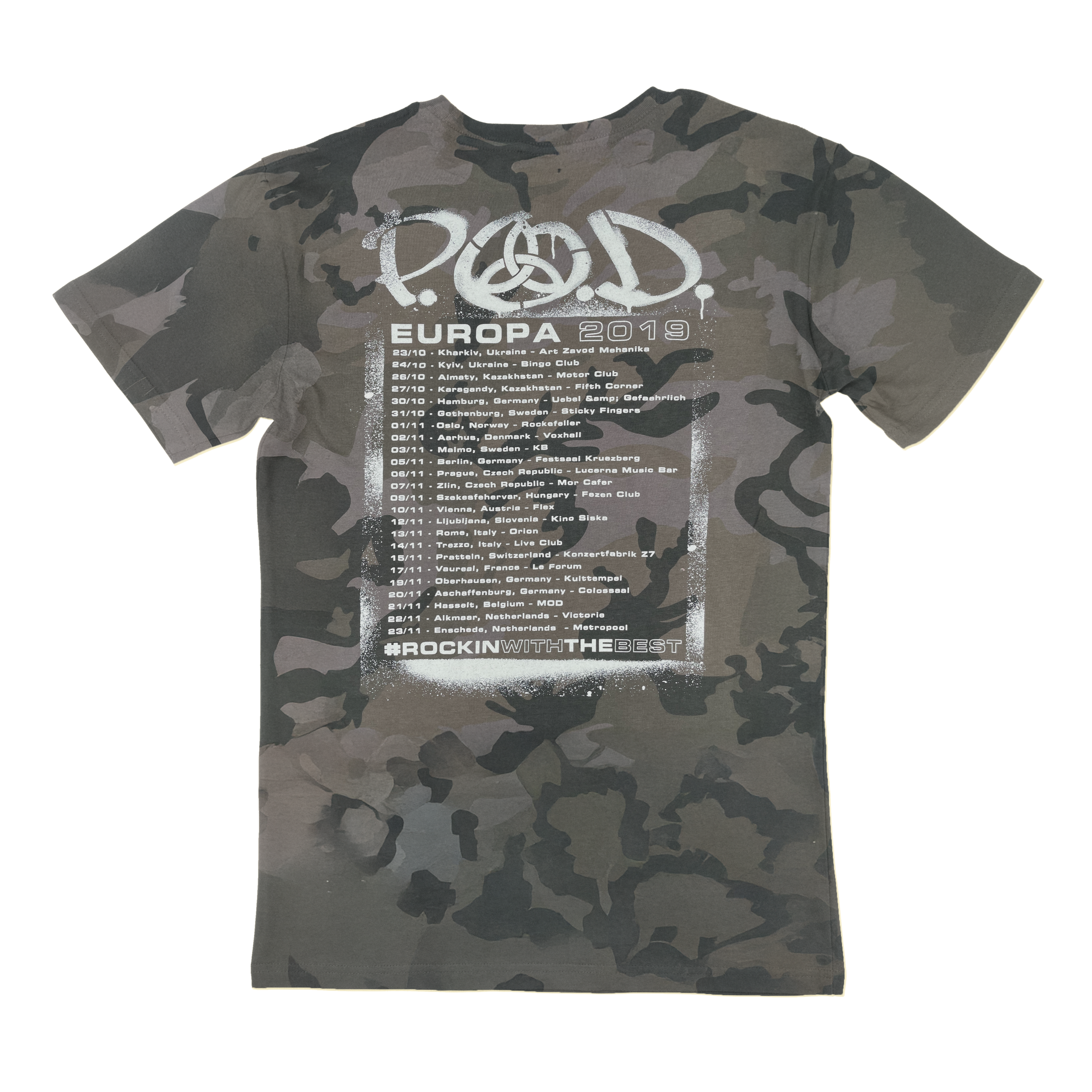 Rockin with the best EU-TOURSHIRT 2019 - T-Shirt