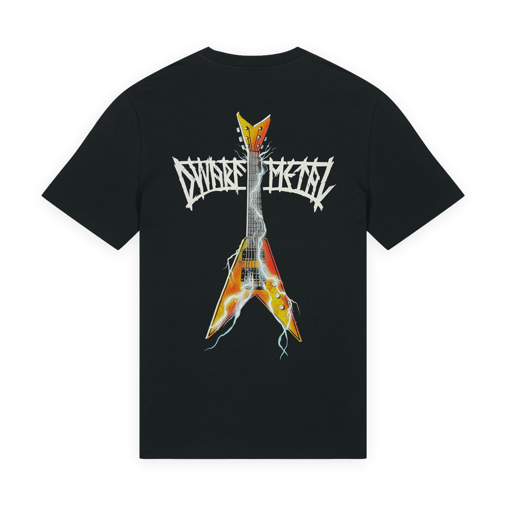 Dwarf Metal Guitarist - T-Shirt Wind Rose