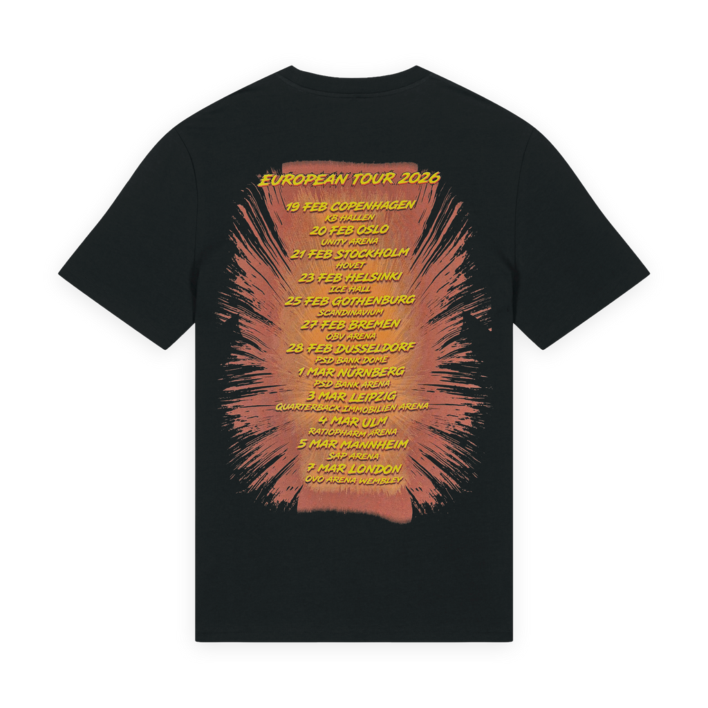 Throne Europe Tour 2026 - T-Shirt Wind Rose